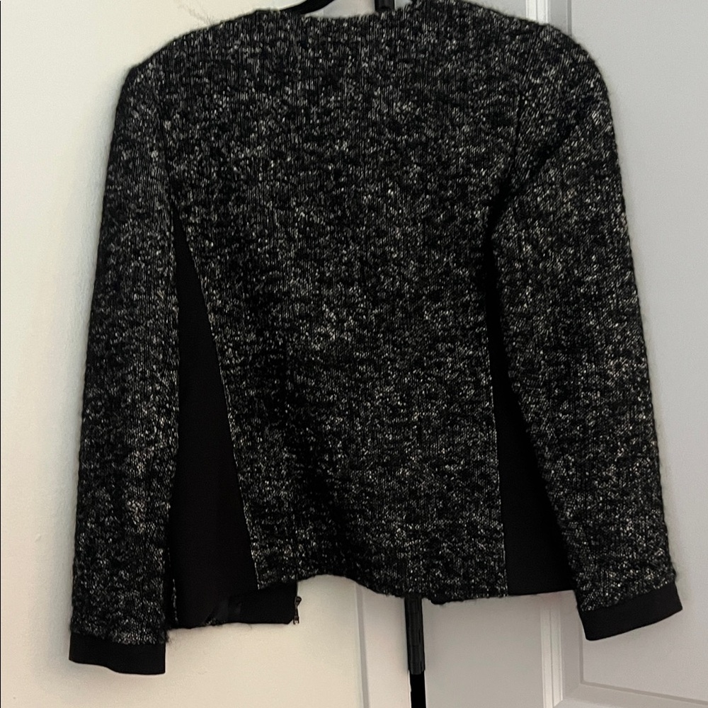 Jaeger Black Tweed Women's Blazer - Picture 8 of 8